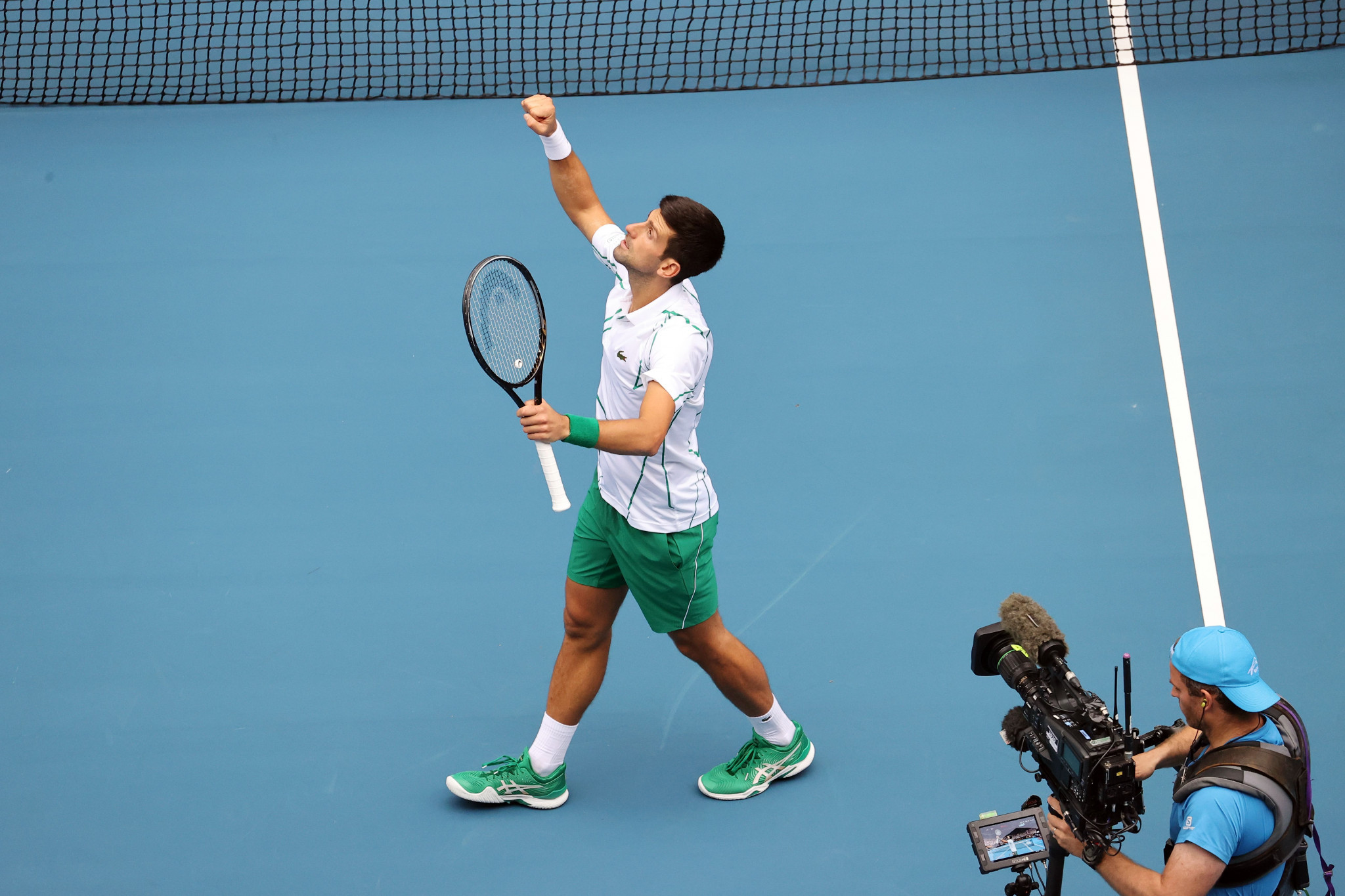 Novak Djokovic cruised through in Melbourne ©Getty Images