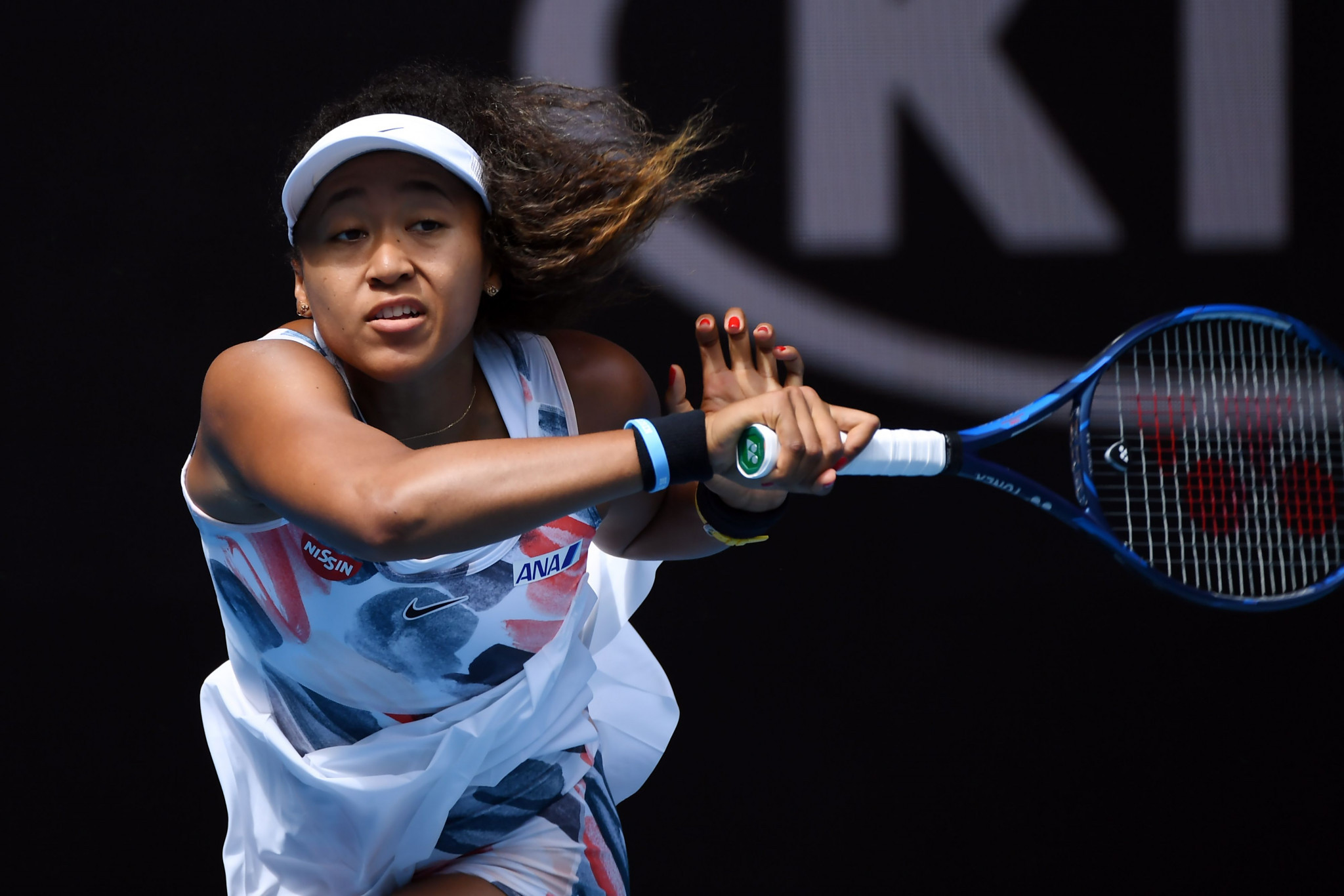 Naomi Osaka continued her title defence with a comfortable victory  ©Getty Images