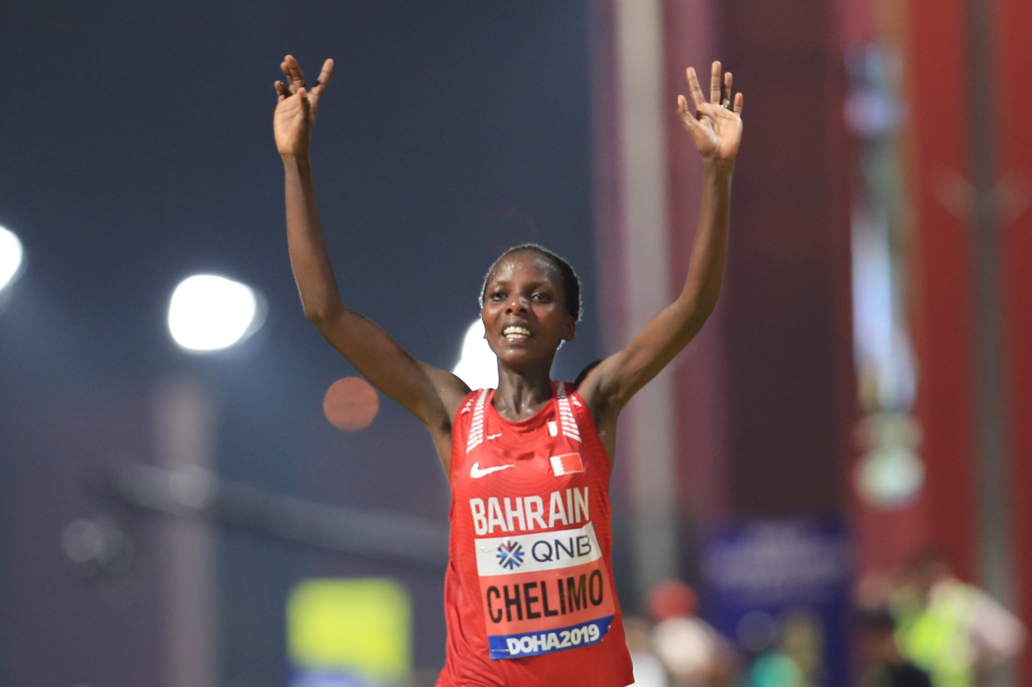 Bahrain's 2017 IAAF World Championship gold medallist Rose Chelimo's will be among the top names in the women's race at the Boston Marathon ©Getty Images