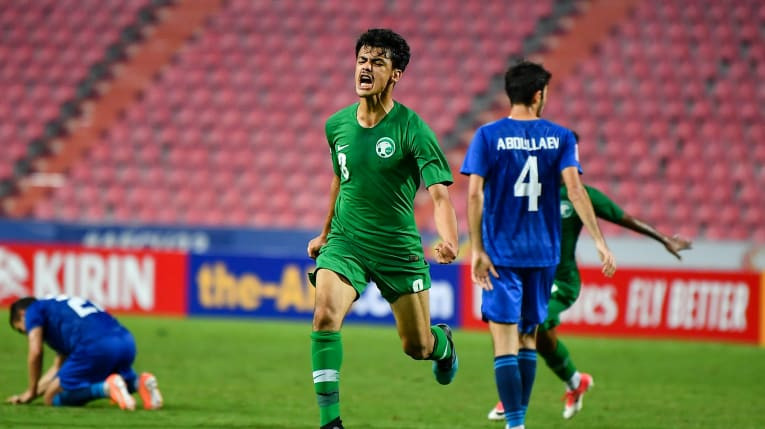 Saudi Arabia scored a late goal to book their Olympic spot ©AFC