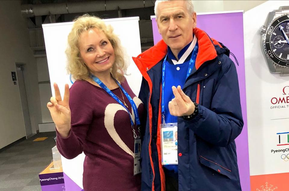 Russian Bobsleigh President Elena Anikina, left, has praised the appointment of International University Sports Federation President Oleg Matytsin, right, as Russia's new Sports Minister ©Facebook