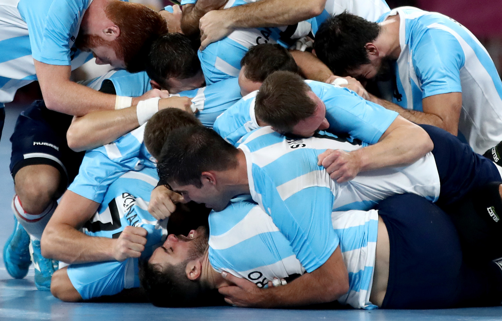 Argentina beat Uruguay to claim their second win ©Getty Images
