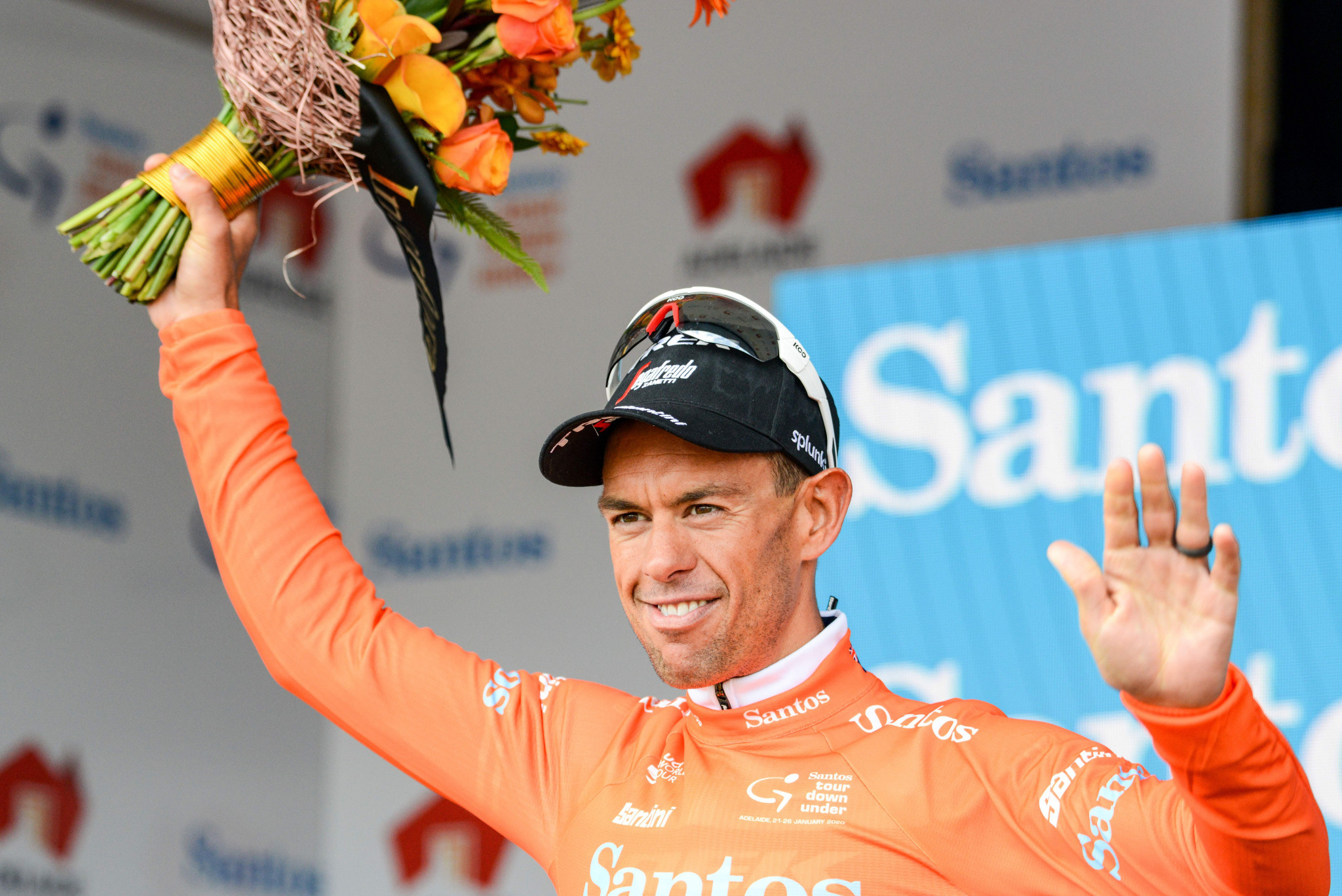 Richie Porte is the new man in the leader's ochre jersey ©Getty Images