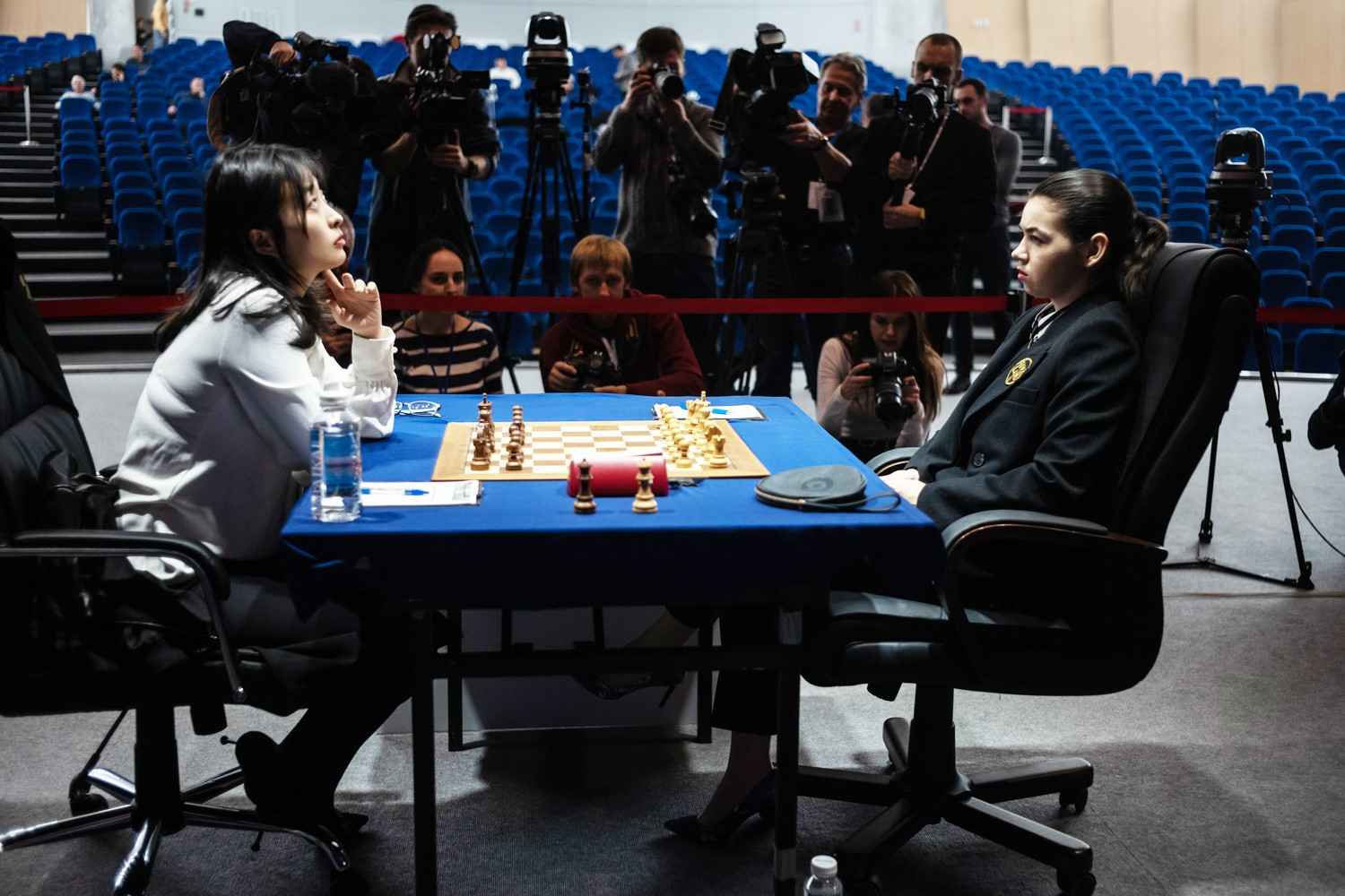 The Women's World Chess Championship is going to tiebreaks ©FIDE