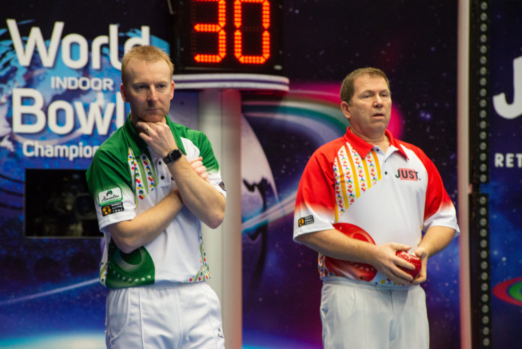 England's Nick Brett beat compatriot Mervyn King in the last-16 of the open singles event ©World Bowls Tour