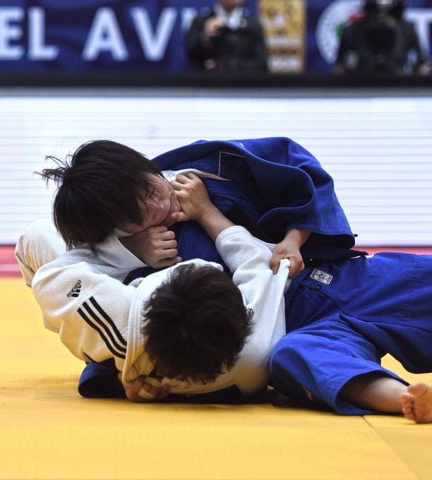 Chishima Maeda was one of Japan's two gold medallists on day one of the IJF Tel Aviv Grand Prix ©IJF Media Team/Ben Urban
