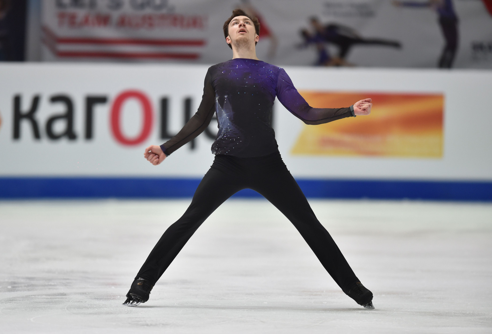 Russia's Dmitri Aliev clinched the gold medal at the ISU European Figure Skating Championships in Graz ©Getty Images