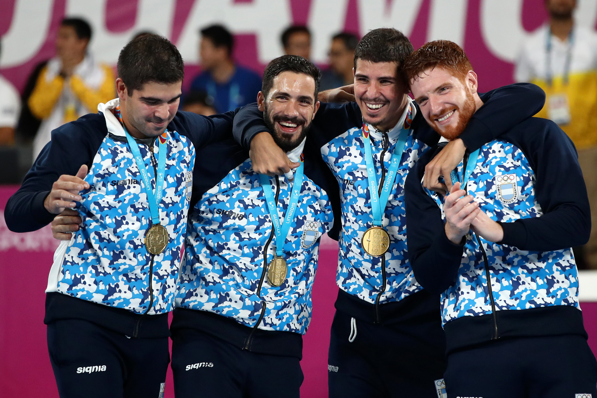 Argentina are the defending champions and Lima 2019 Pan American gold medallists ©Getty Images