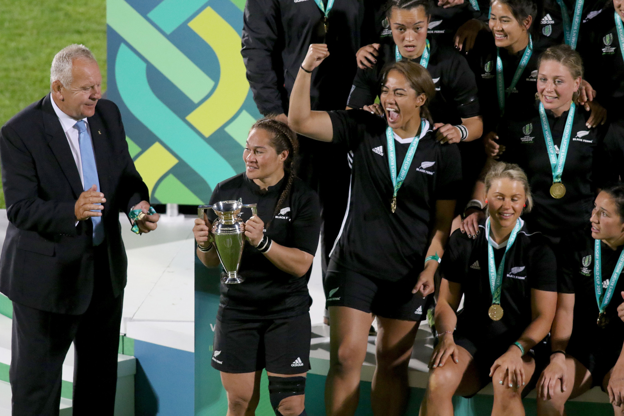 A successful Women's Rugby World Cup in Ireland in 2017 was part of the growing influence of females on the sport during his first four-year term as World Rugby chairman, Sir Bill Beaumont claimed ©Getty Images