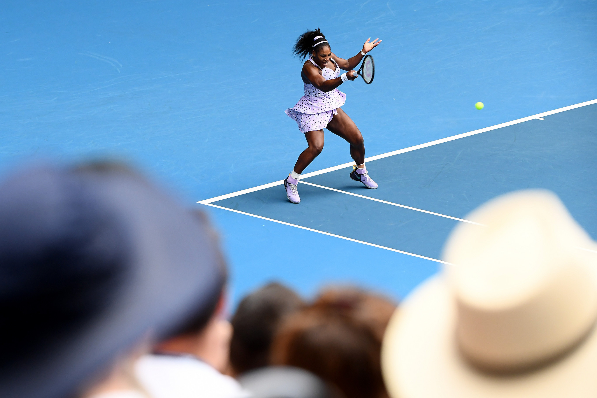 Seven-time Australian Open Serena Williams was also in action ©Getty Images