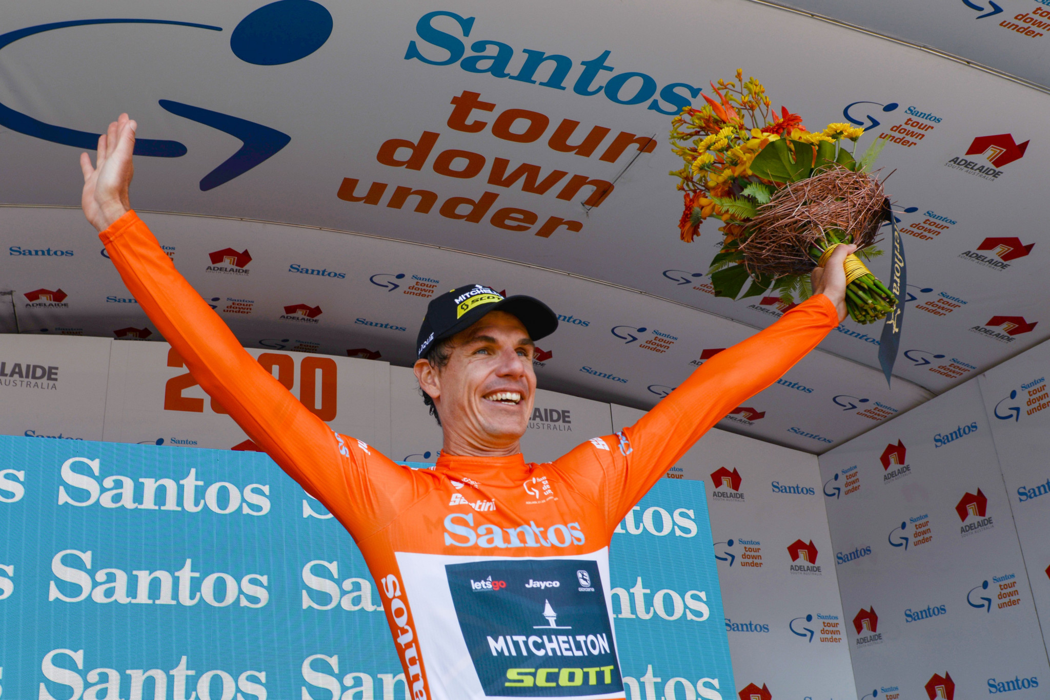 Impey sets up Tour Down Under hat-trick as he takes over at top from Porte
