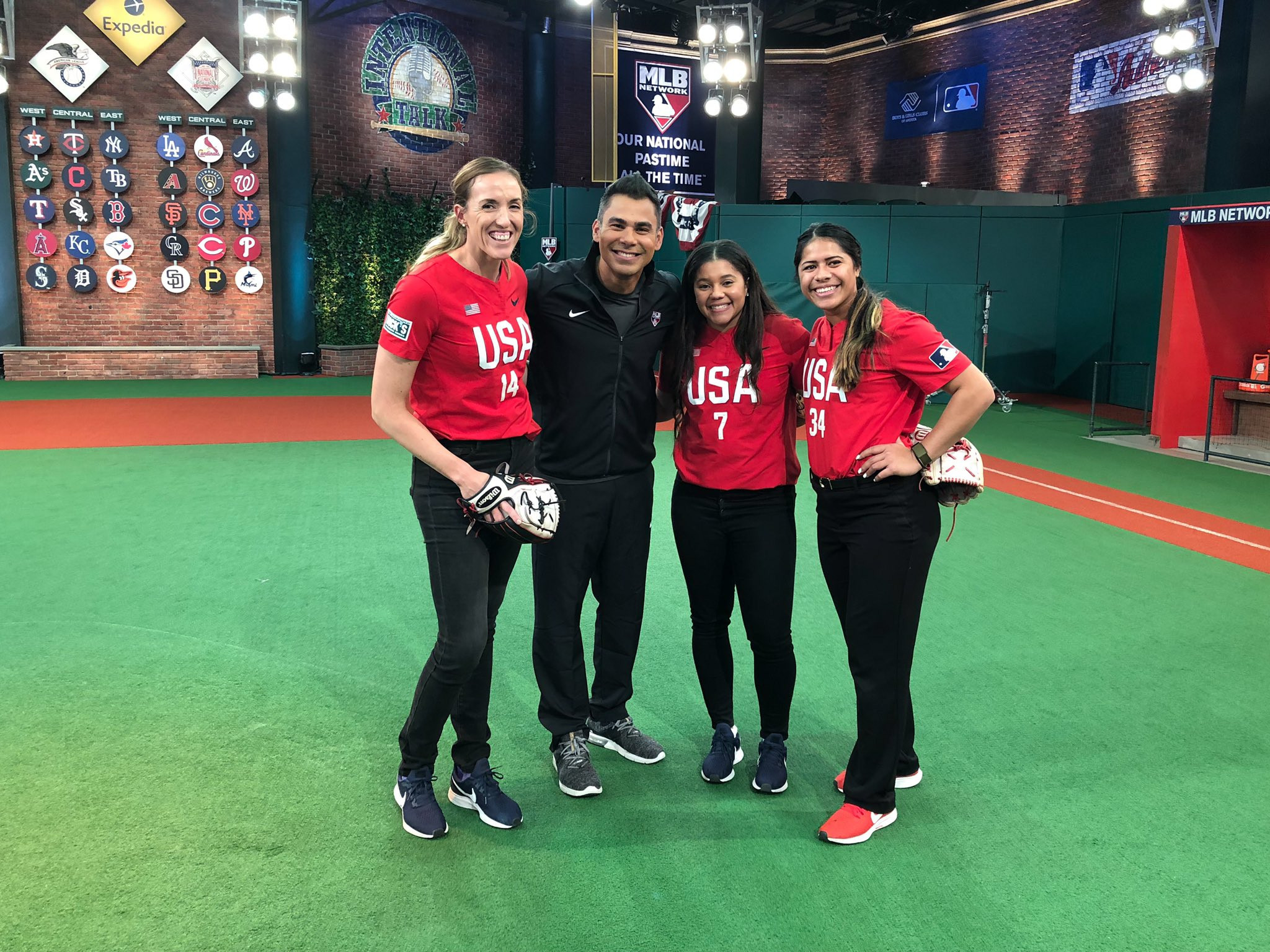 Major League Baseball has been revealed as the sponsor of USA Softball's nationwide tour ©Twitter