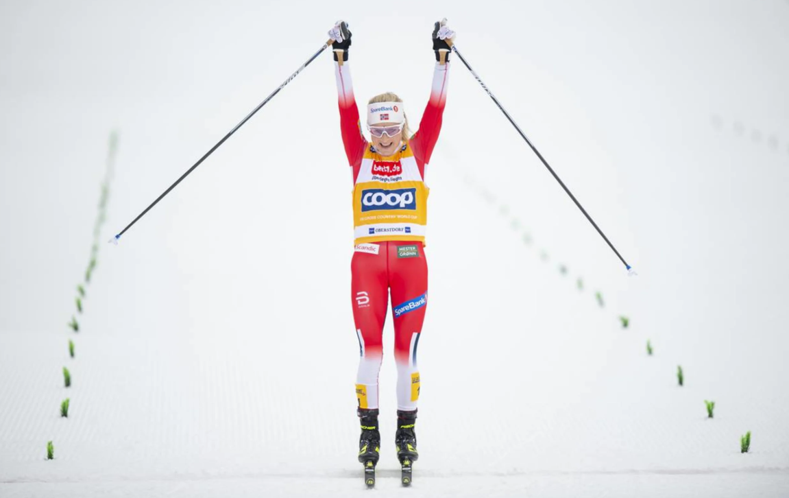 Therese Johaug is simply impregnable at the top ©NordicFocus