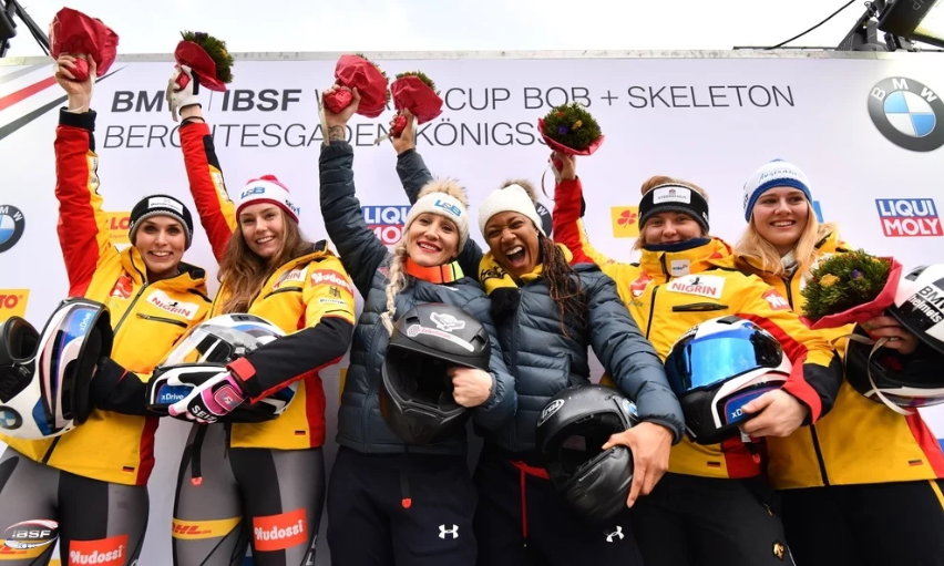 Gold number 25 for Humphries at IBSF World Cup in Königssee