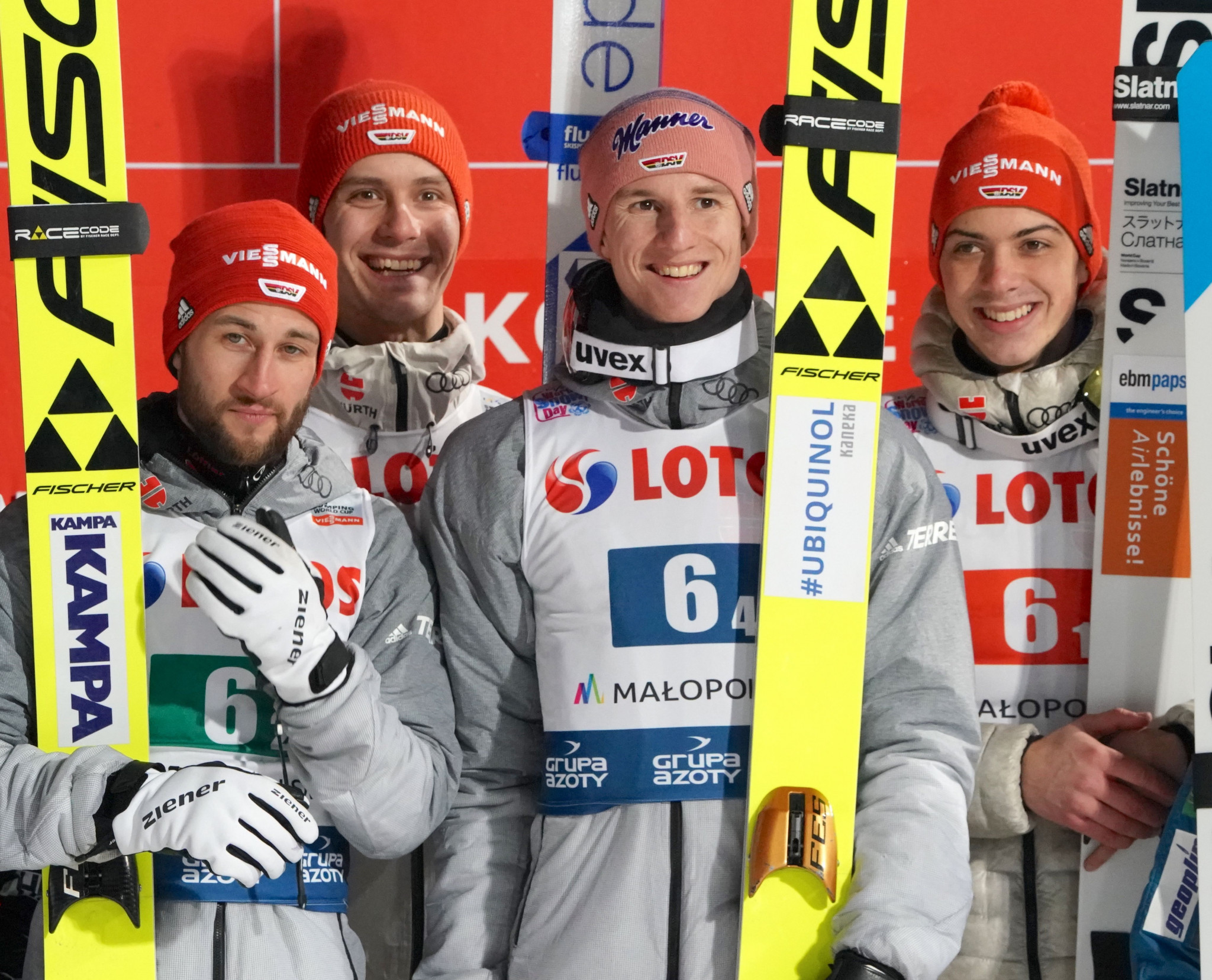 Germany triumph in team event at FIS Ski Jumping World Cup in Zakopane