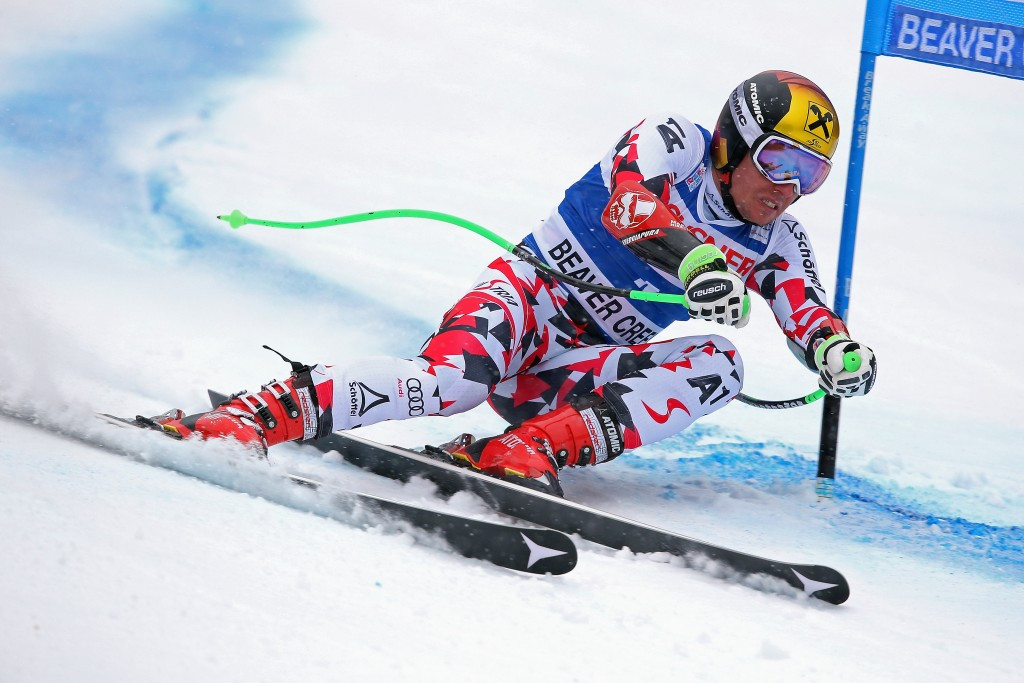 Hirscher secures maiden World Cup Super G win as Vonn moves one short of all-time downhill record
