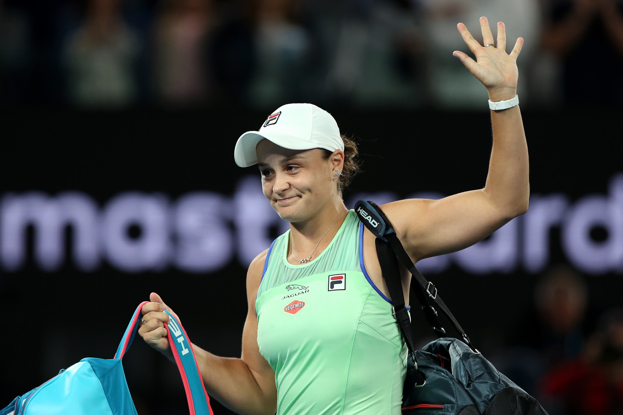 Ashleigh Barty kept dreams of a home winner alive in the women's event ©Getty Images