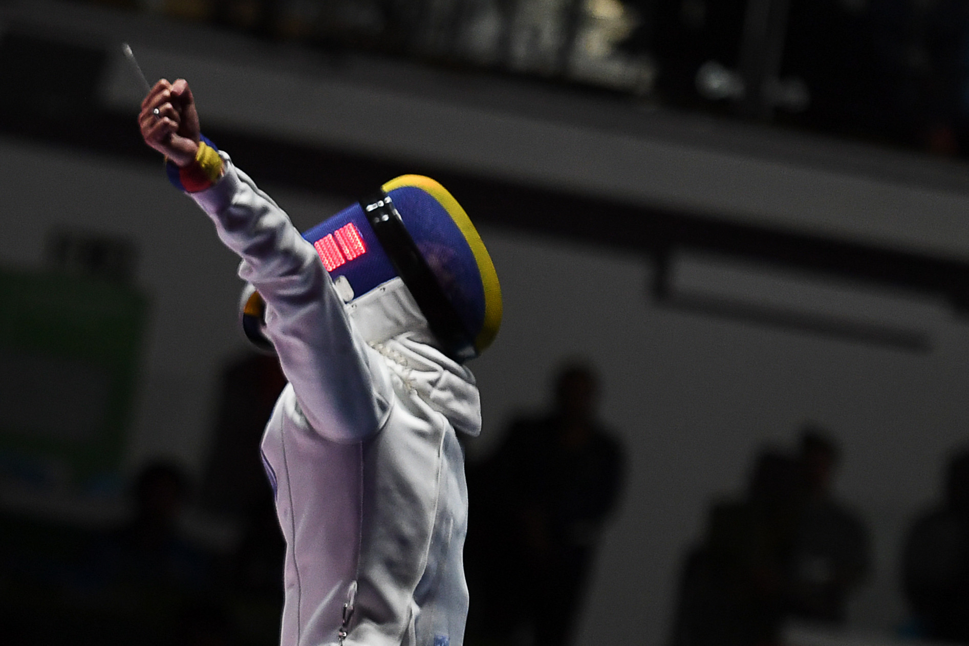 Ana Maria Popescu of Romania claimed the women's title at the FIE Épée Grand Prix in Doha ©Getty Images