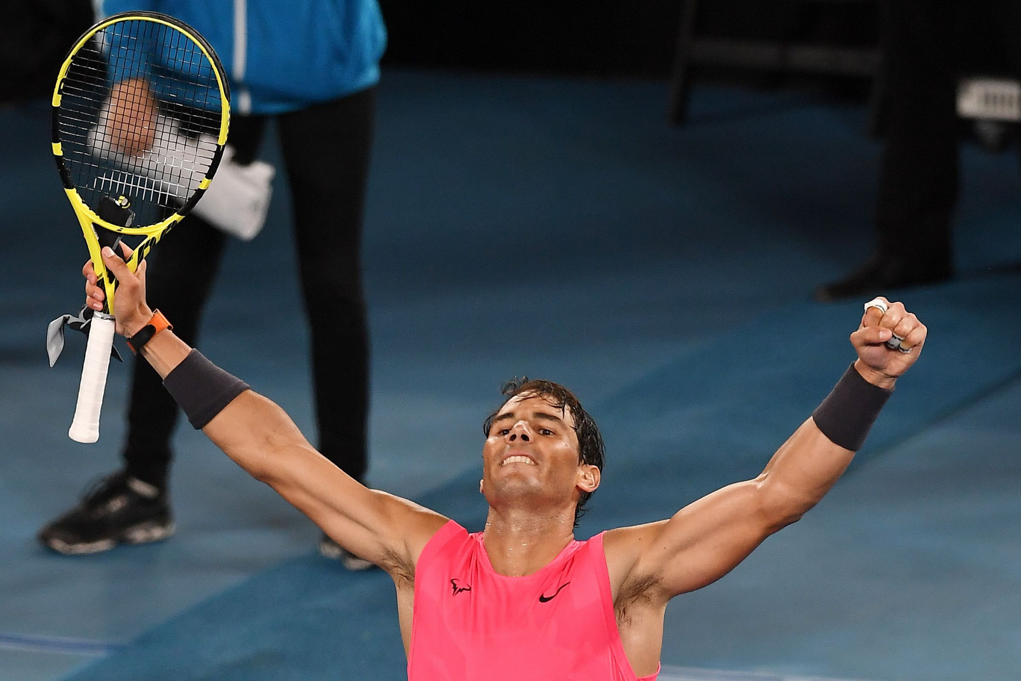 World number one Rafael Nadal knocked out rival Nick Kyrgios ©Getty Images