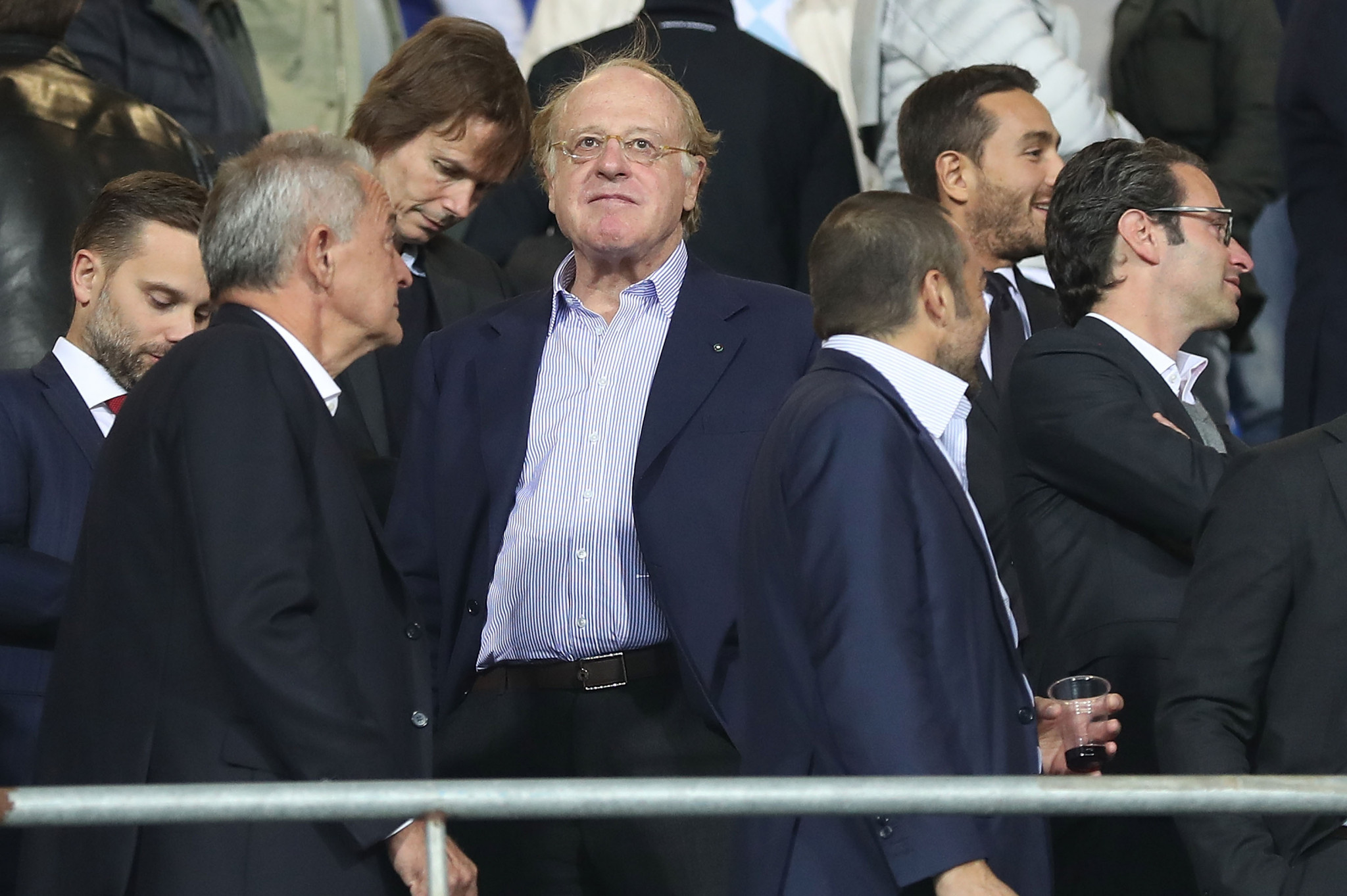 Milan President Paolo Scaroni was in the delegation that helped the Milan-Cortina 2026 bid ©Getty Images