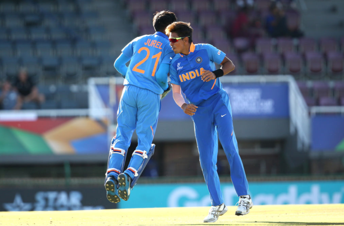 India's bowlers stayed cool under pressure ©ICC