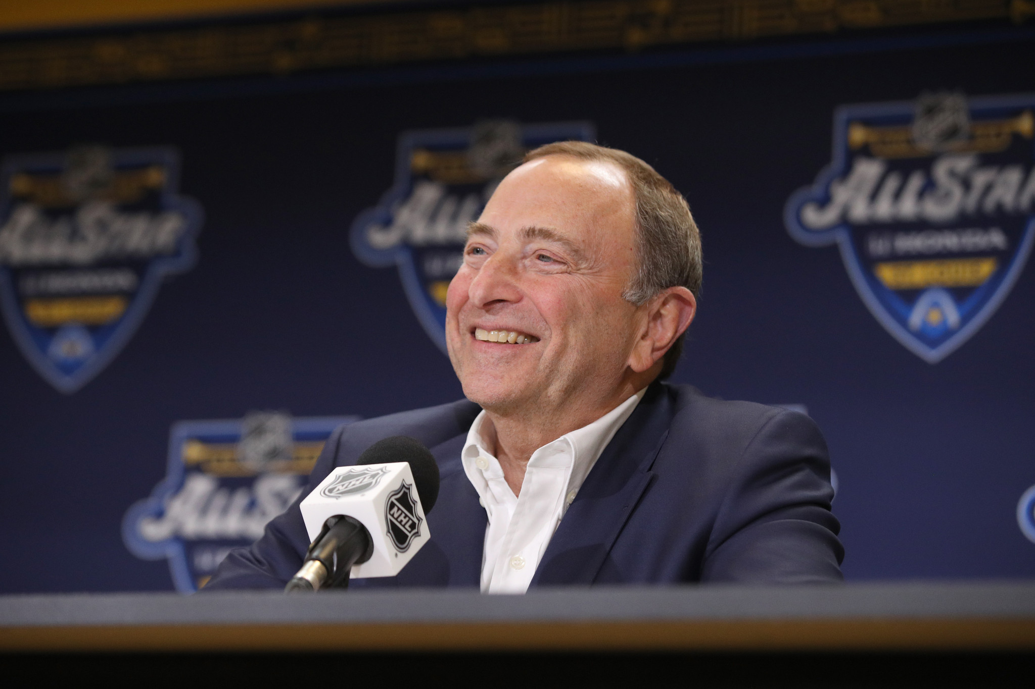 Gary Bettman said the NHL would be "very comfortable" with not going to Beijing 2022 ©Getty Images