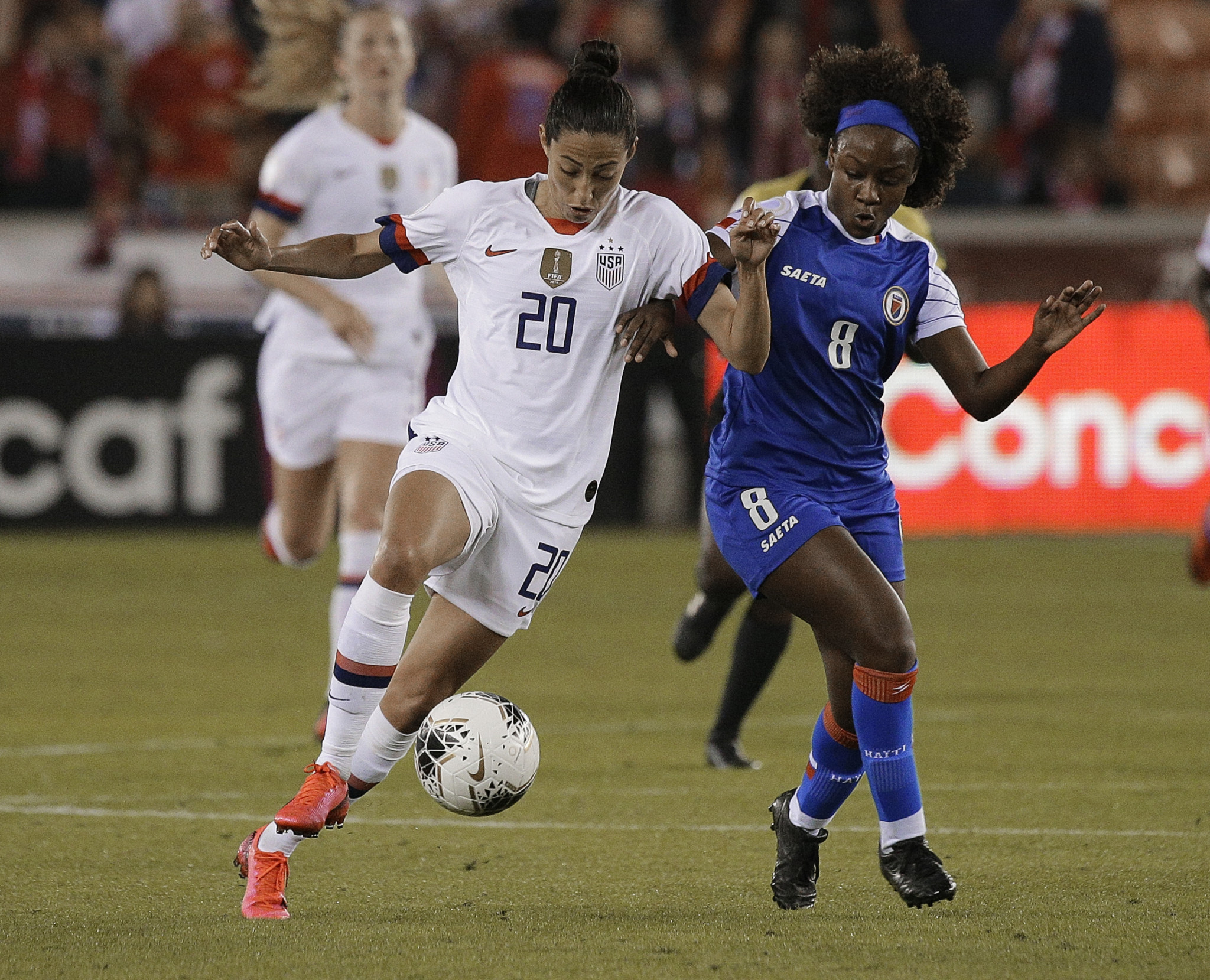 US begin CONCACAF Women's Olympic Qualifying Championship with drubbing of Haiti