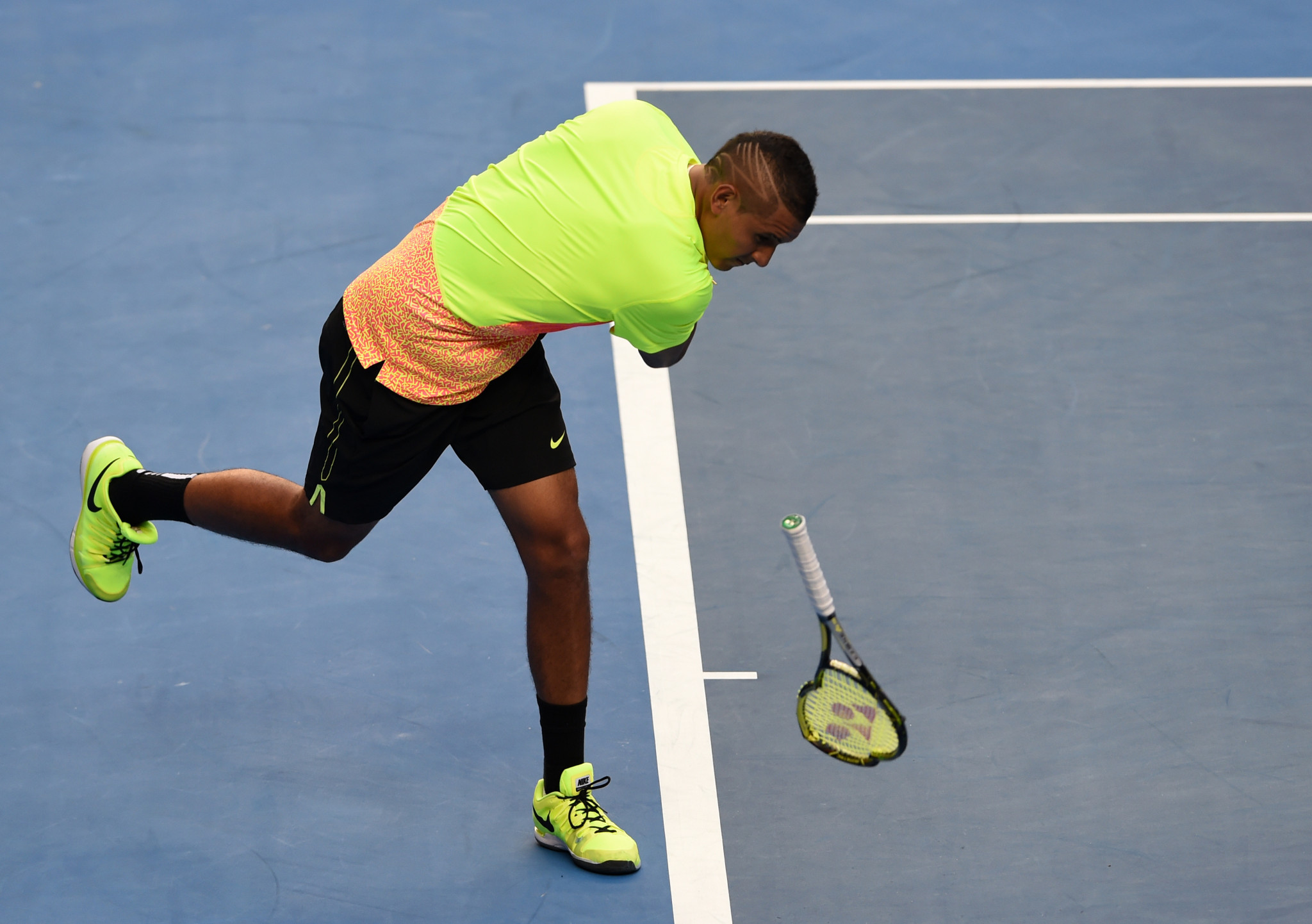 Nick Kyrgios has caused controversy during his career, leading to a row with the AOC which saw the player withdraw from the Rio 2016 Olympics ©Getty Images