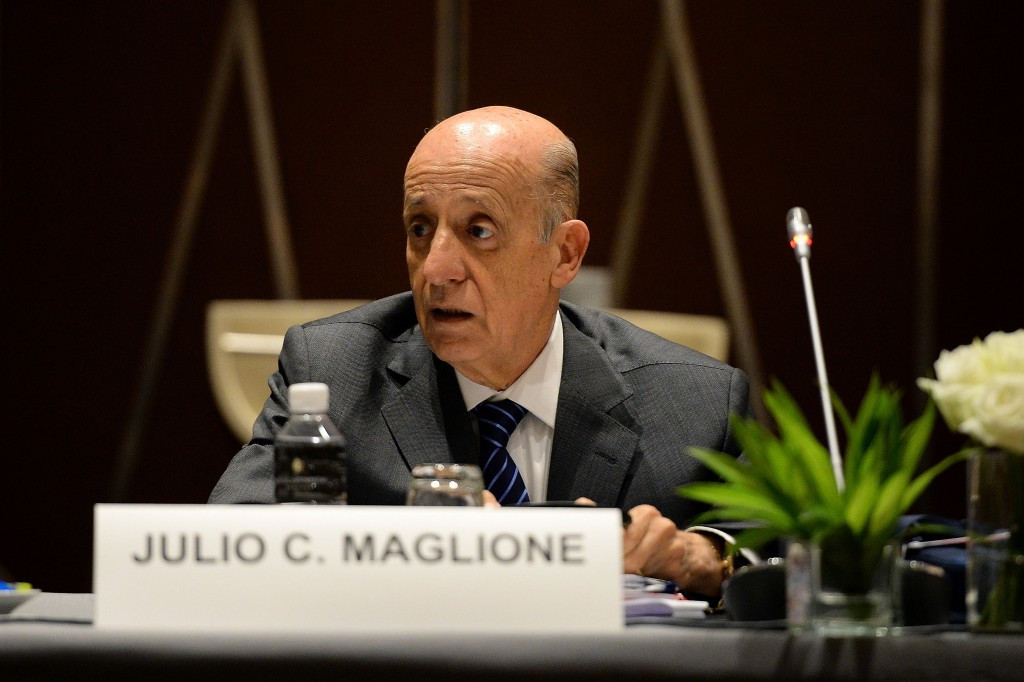 FINA President Julio Maglione has staunchly defended FINA's anti-doping policy ©Getty Images