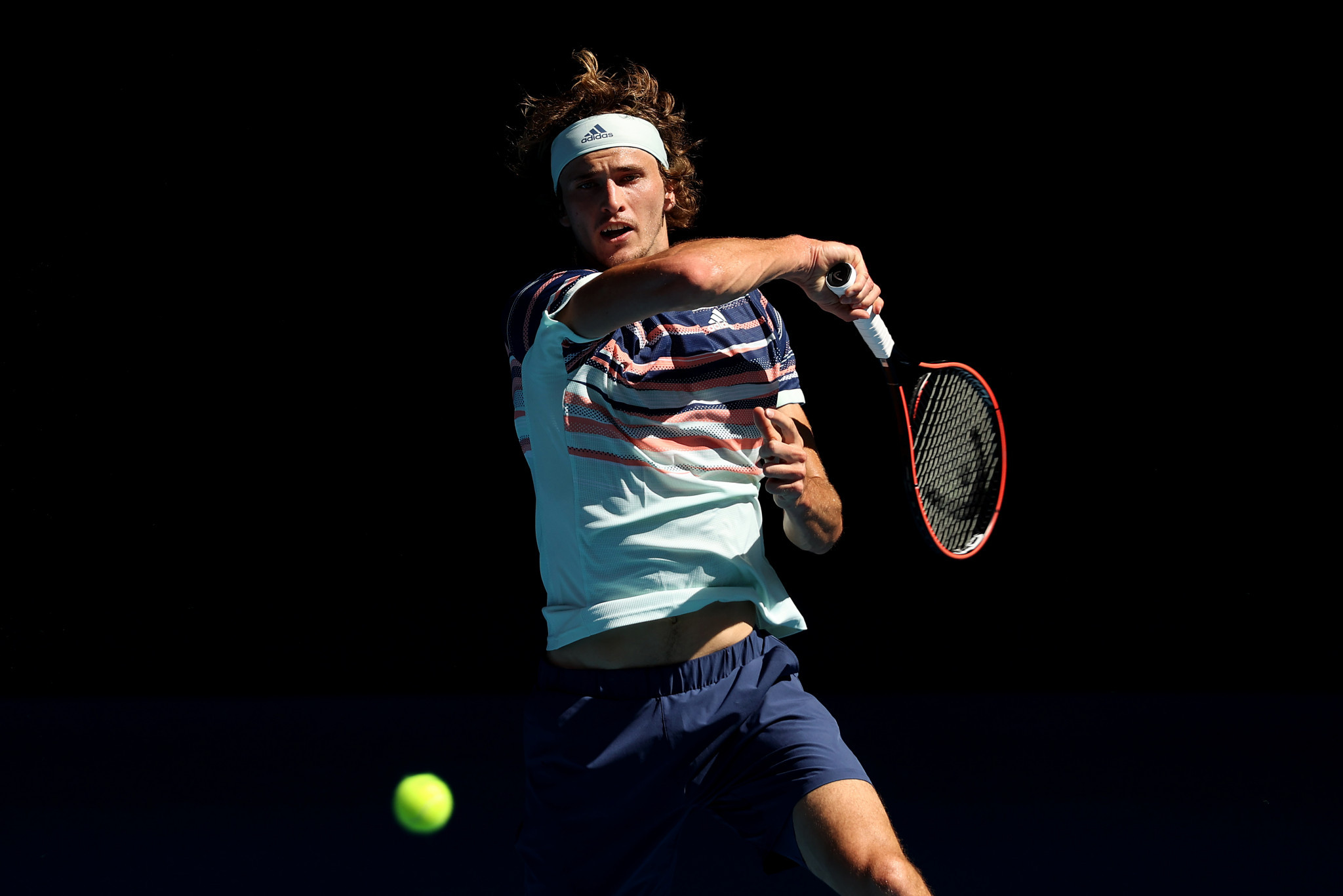  Alexander Zverev came from behind to reach the men's last four ©Getty Images 