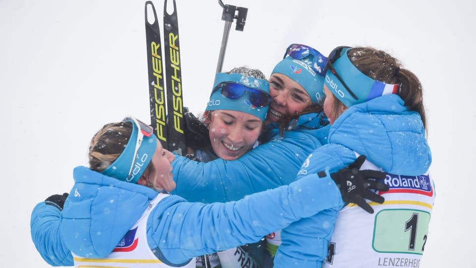 Russia and France win junior relay gold medals at IBU World Youth/Junior Championships