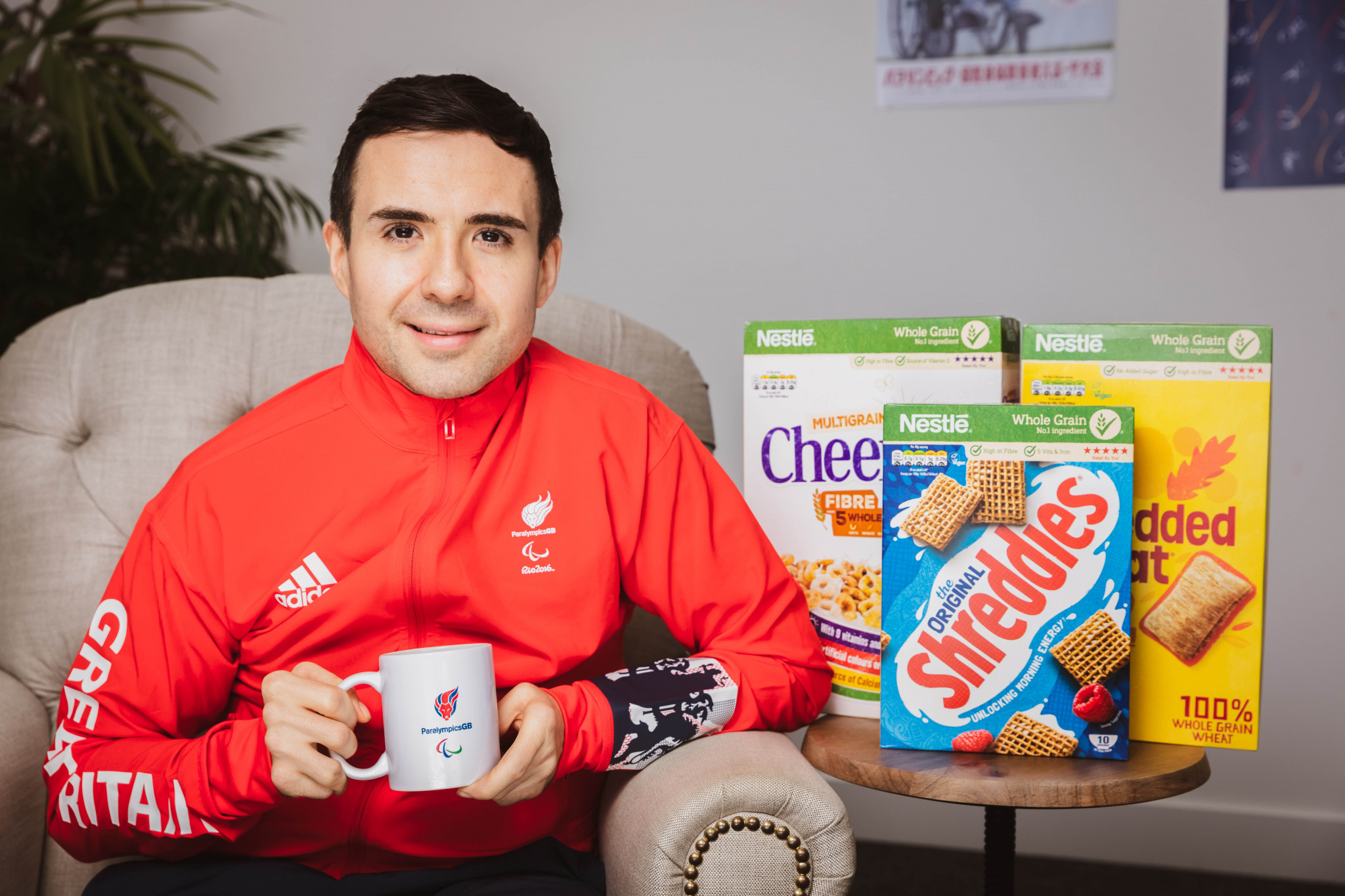 ParalympicsGB and Nestlé Cereals join forces to get families healthy 