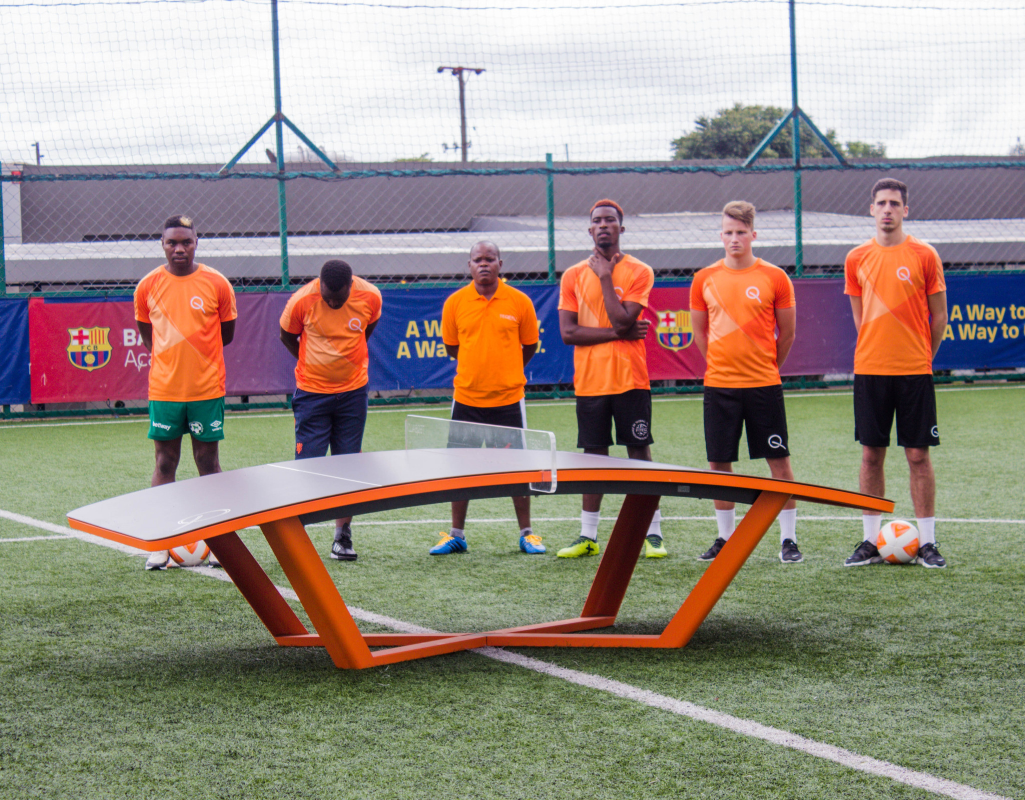 The Teqball Federation of Zambia launched earlier this month ©TFZ