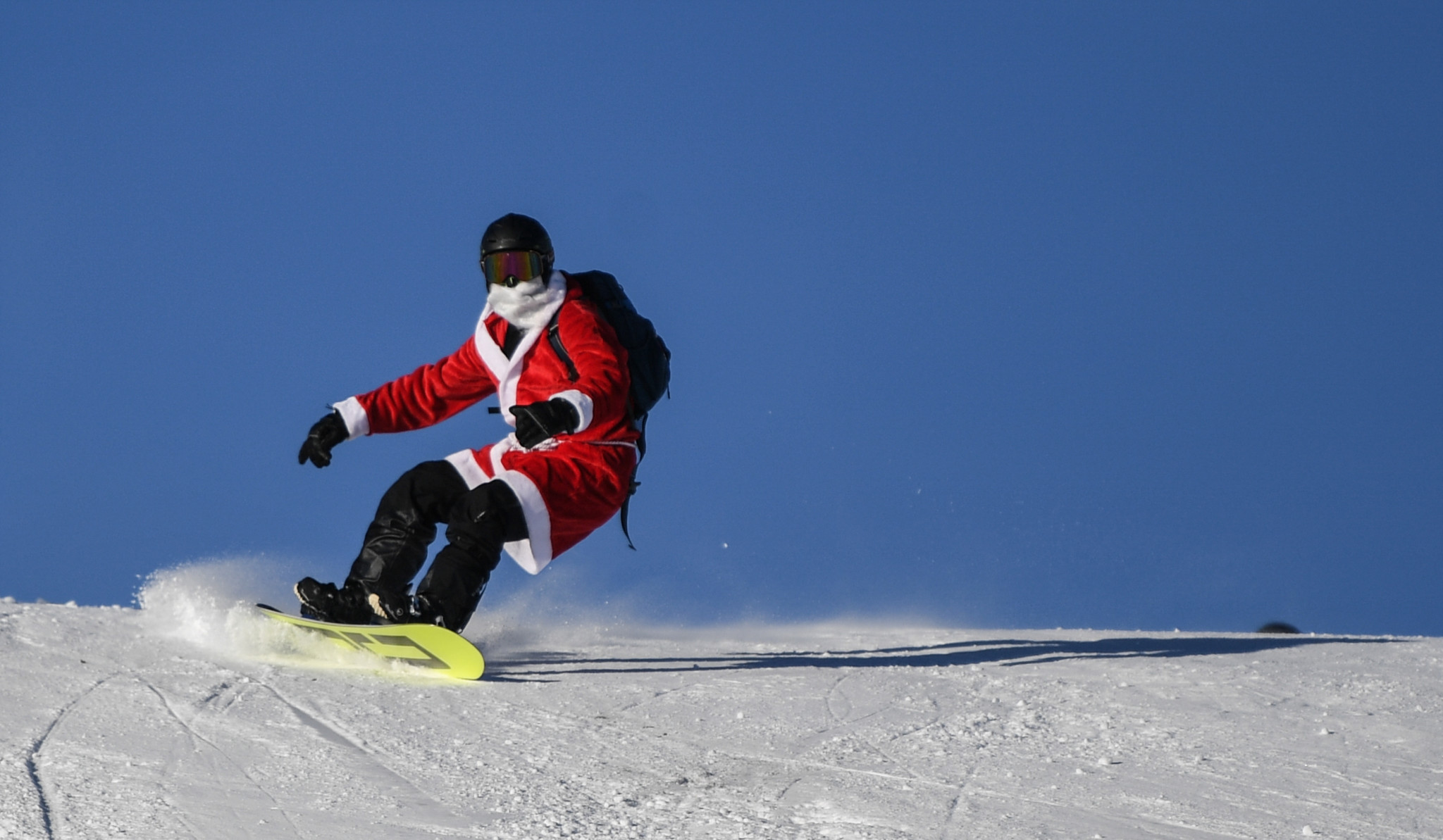 A snowboarder on the slopes in Feldberg ©Getty Images
