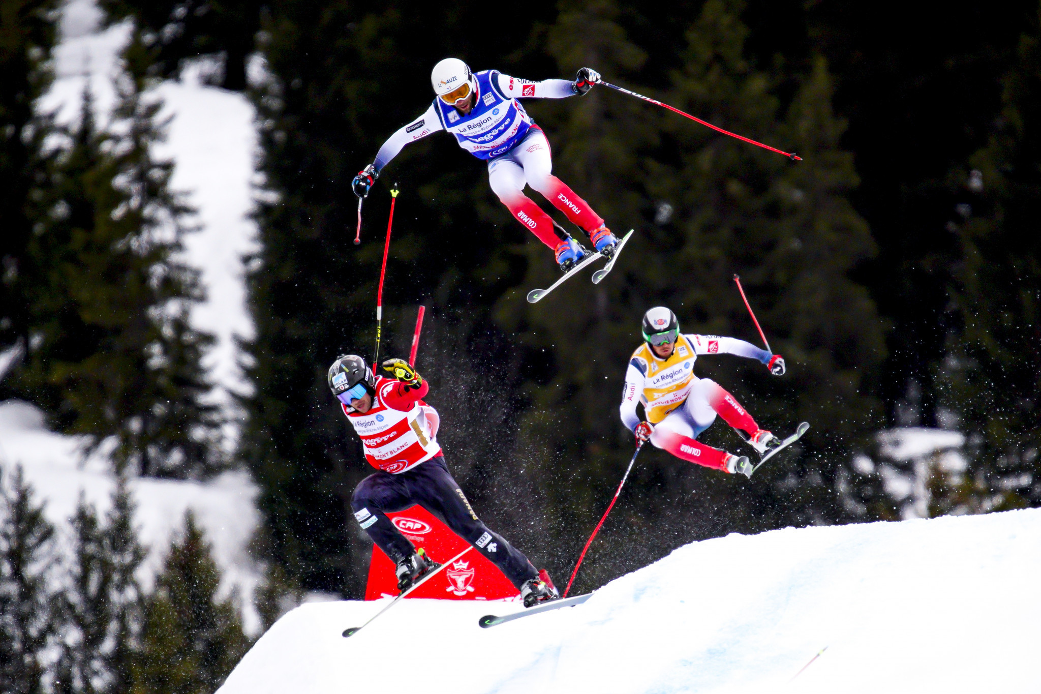 Kevin Drury of Canada won the men's event in Megève ©Getty Images 