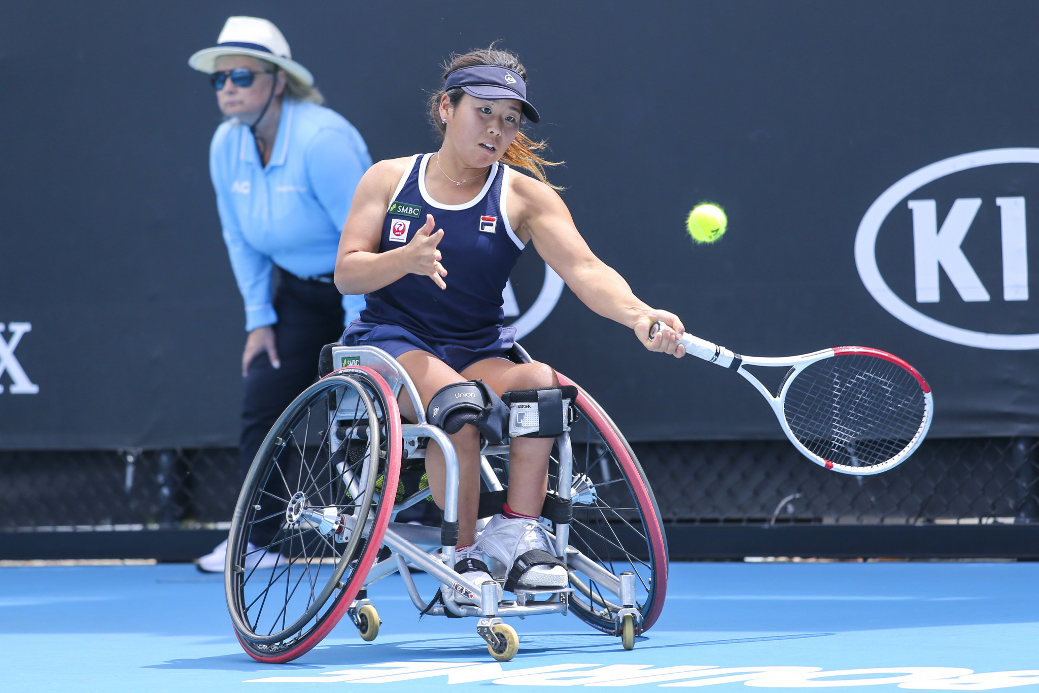 Yui Kamiji completed a Japanese double with victory in the women's singles final ©Getty Images