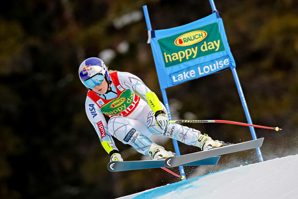 Vonn completes golden treble with third successive FIS Alpine Skiing World Cup victory