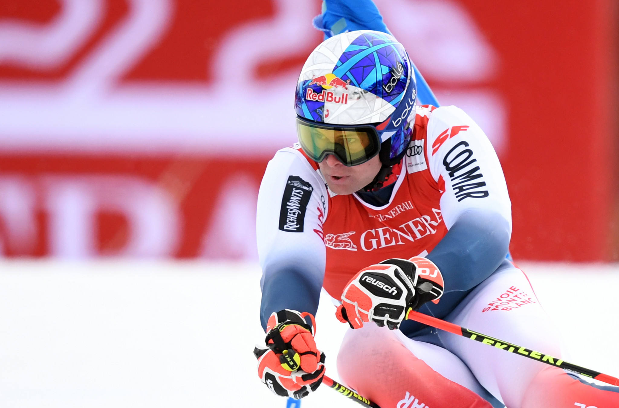 Pinturault second in overall standings after second giant slalom win of World Cup season