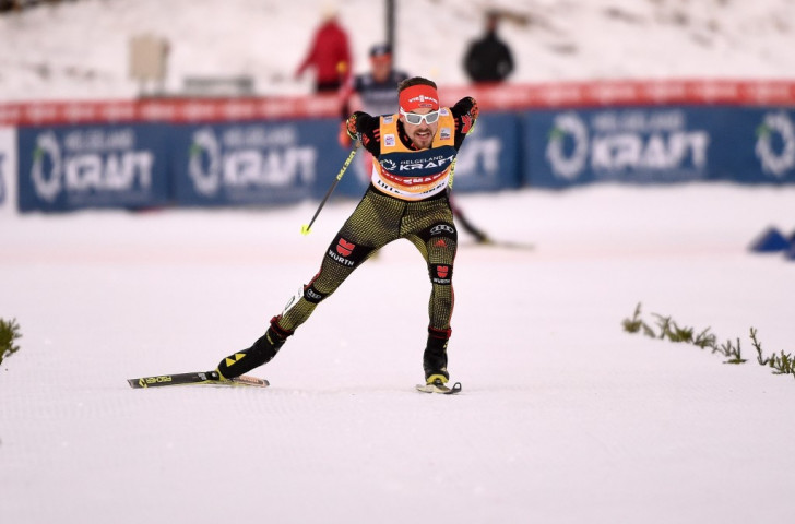 Germany's Fabian Riessle fell just short of making it back-to-back victories