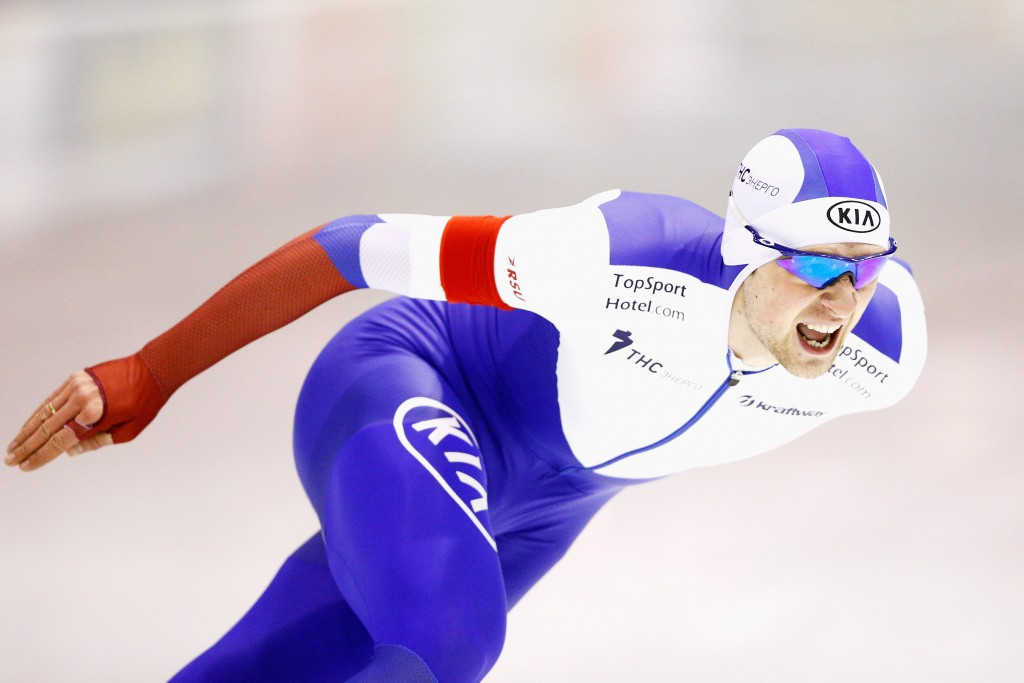 Russia’s Denis Yuskov won gold in the men's 1,500m event
