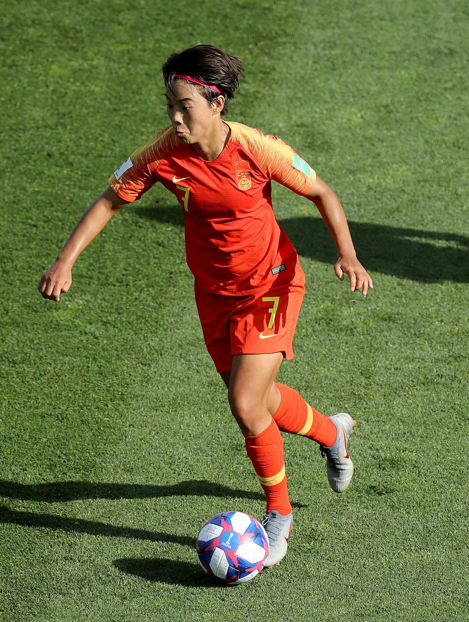 China's Wang Shuang could not travel to Australia for the Olympic football qualifier ©Getty Images