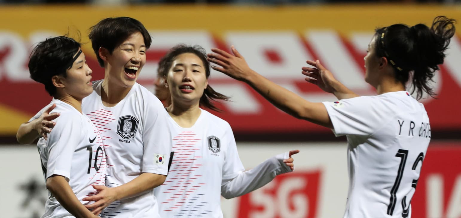 South Korea crushed Myanmar at the AFC Women’s Olympic Qualifying final tournament ©AFC