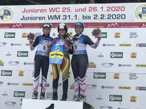 Austria earned two gold medals at the FIL Luge Junior World Championships ©FIL