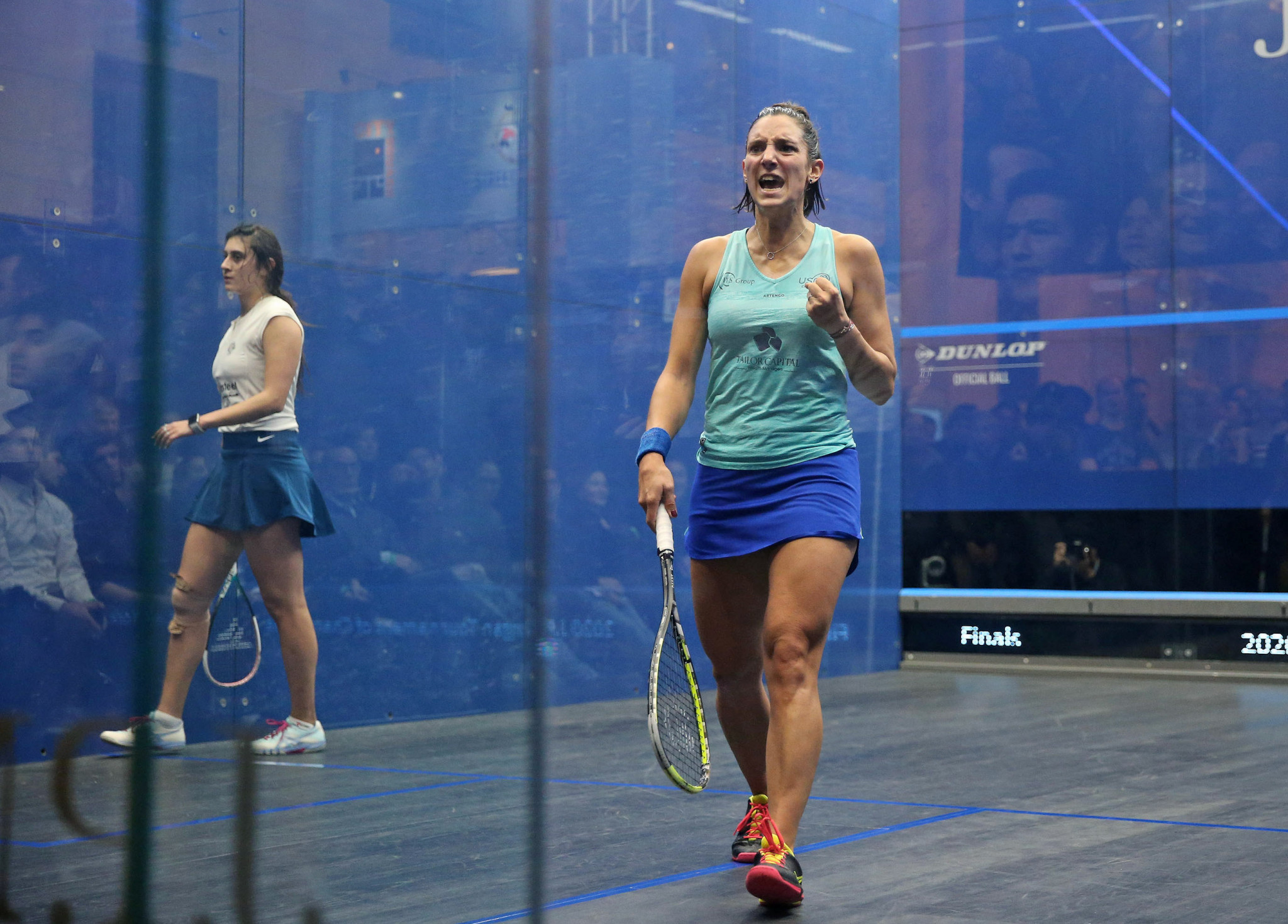 Tournament of Champions winner Camille Serme is the new world number three ©PSA