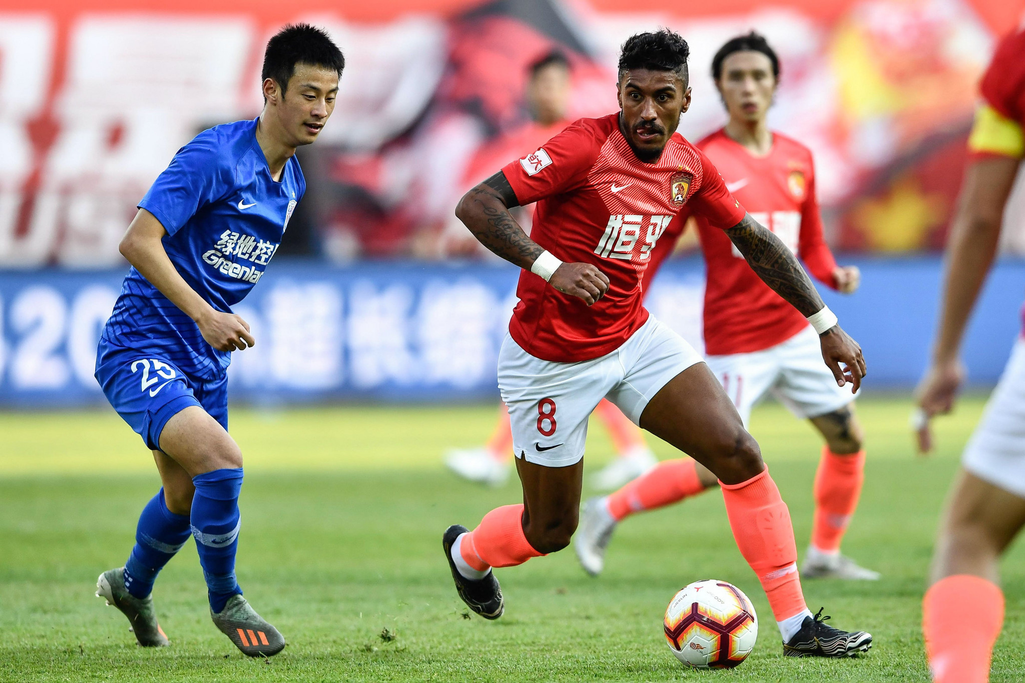 Guangzhou Evergrande are among the teams to have Champions League matches postponed by the AFC because of coronavirus ©Getty Images