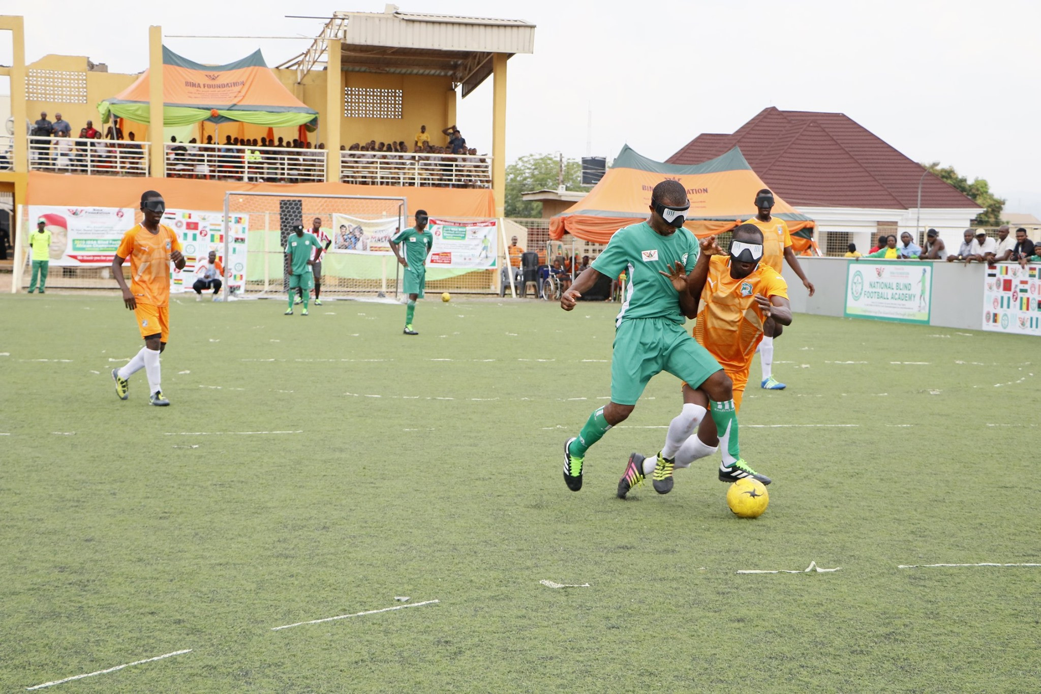 Enugu recently hosted the Blind Football African Championships ©Facebook