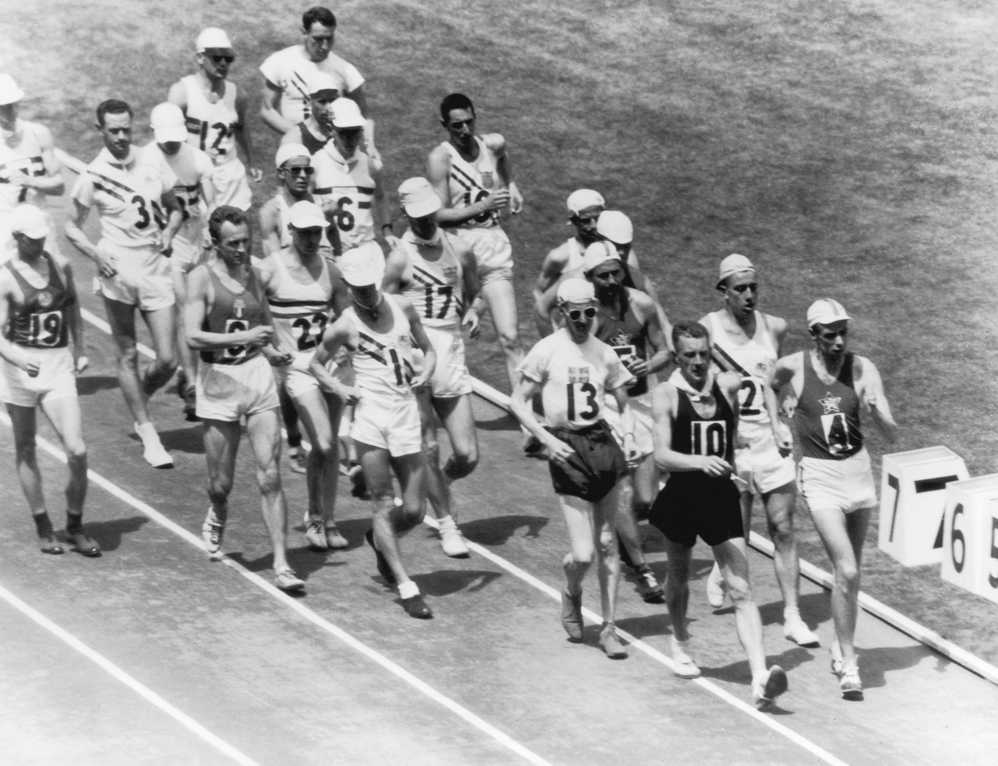 A 50km race walk for men has featured in every Olympic Games since Los Angeles 1932, except at Montreal 1976 ©Getty Images