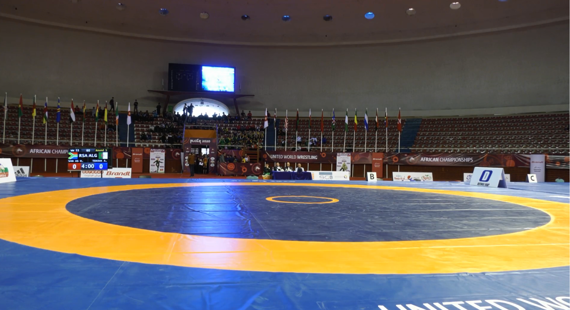 The African Wrestling Championships began in Algiers ©UWW