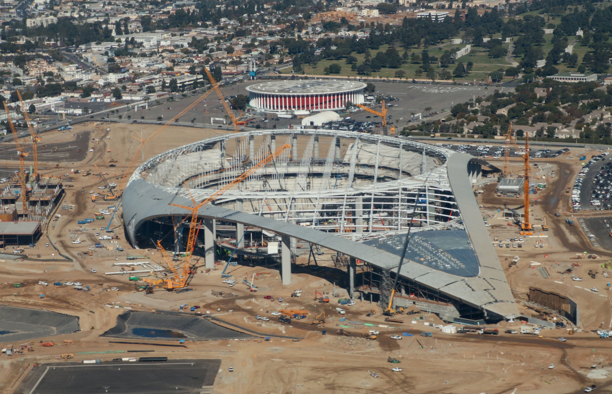 The new SoFi Stadium is due to host the 2022 Super Bowl - the biggest event in Los Angeles since the 1984 Olympics, and which will be a major warm-up for the 2028 Games ©Getty Images