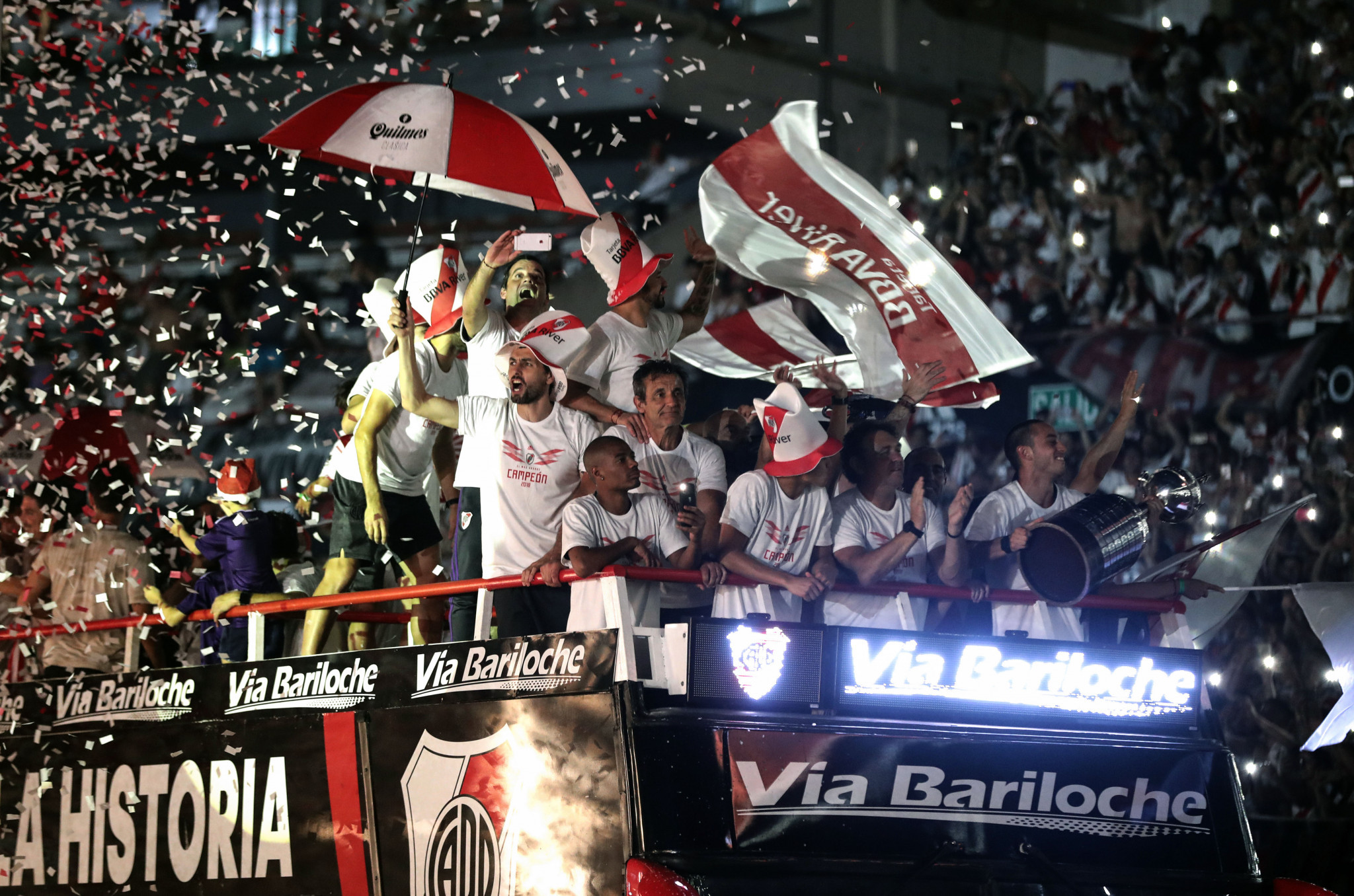 River Plate have been confirmed as 2018 Copa Libertadores champions after the Court of Arbitration for Sport dismissed an appeal from beaten finalists Boca Juniors ©Getty Images